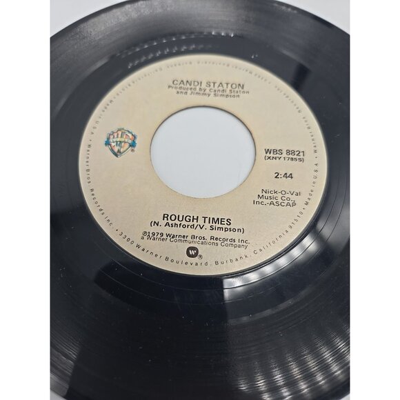 Rough Times / When You Wake Up Tomorrow Candi Station 45 RPM Vinyl Record Soul - Picture 1 of 3